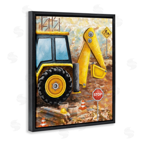 Stupell Industries Nidhi Wadhwa | Construction Site Painting Wall Art