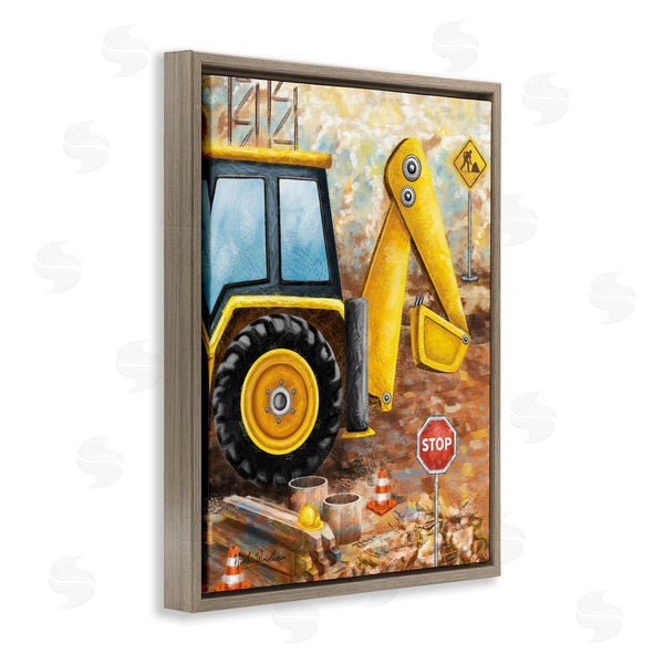 Stupell Industries Nidhi Wadhwa | Construction Site Painting Wall Art