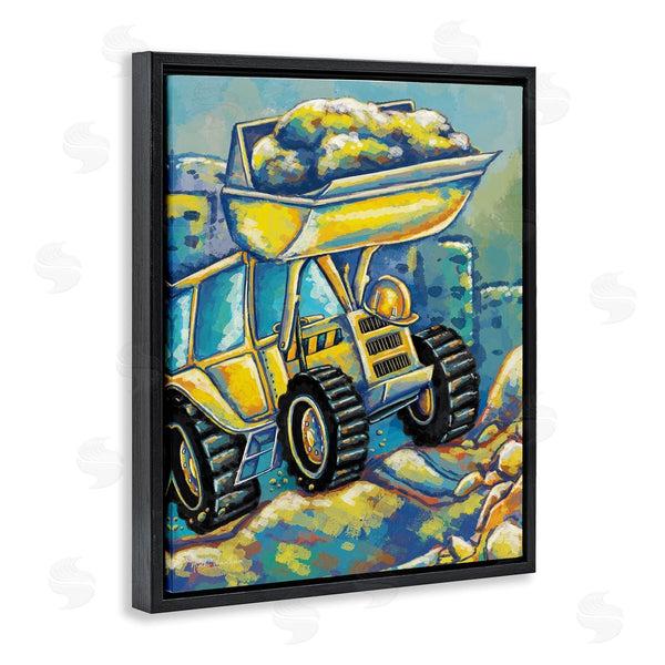 Stupell Industries Nidhi Wadhwa | Construction Vehicle Painting Wall Art