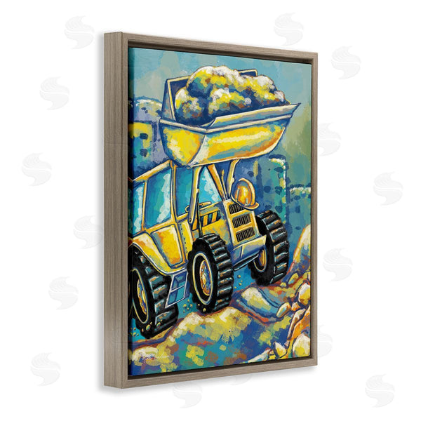 Stupell Industries Nidhi Wadhwa | Construction Vehicle Painting Wall Art