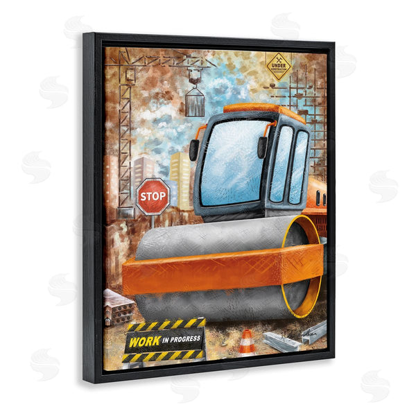 Stupell Industries Nidhi Wadhwa | Construction Work Scene Wall Art