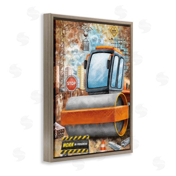 Stupell Industries Nidhi Wadhwa | Construction Work Scene Wall Art