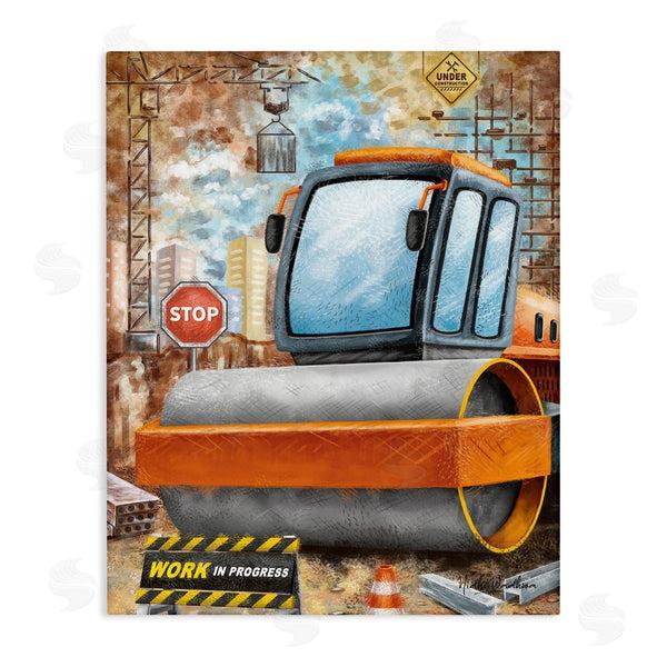 stupell industries Nidhi Wadhwa | Construction Work Scene Wall Art