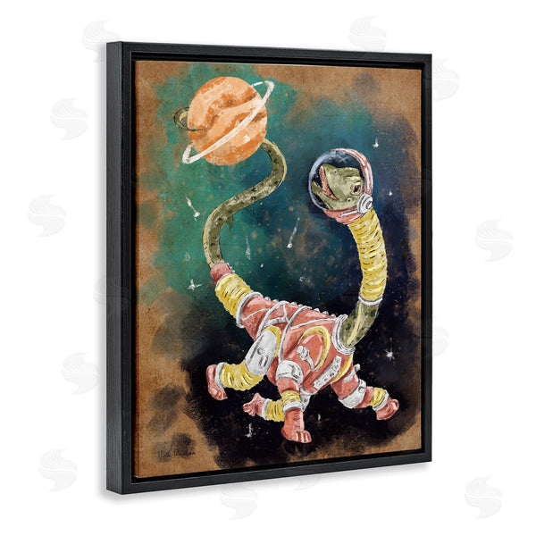 Stupell Industries Nidhi Wadhwa | Dinosaur In Outer Space Wall Art