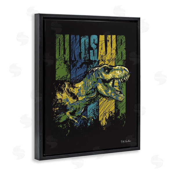 Stupell Industries Nidhi Wadhwa | Dinosaur T-Rex Illustration Wall Art