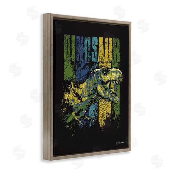 Stupell Industries Nidhi Wadhwa | Dinosaur T-Rex Illustration Wall Art