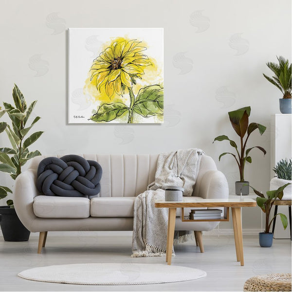 Stupell Industries Nidhi Wadhwa | Modern Splash Sunflower Wall Art