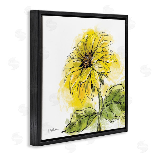 Stupell Industries Nidhi Wadhwa | Modern Splash Sunflower Wall Art