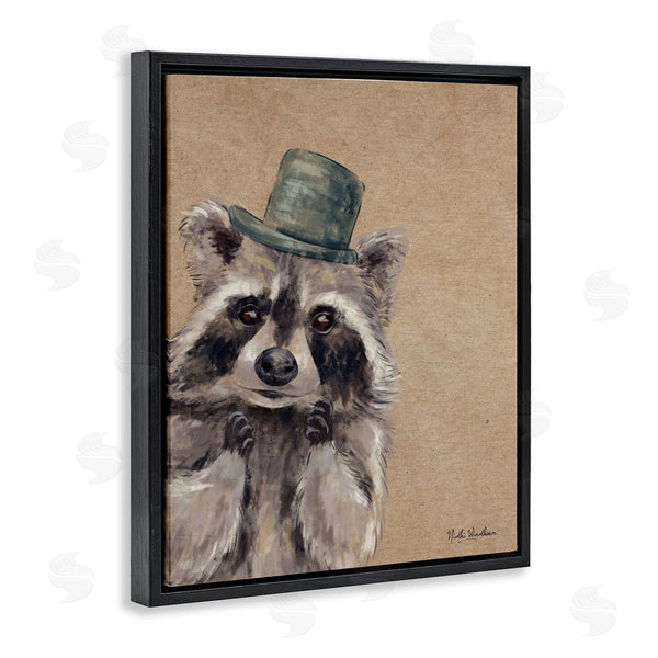 Stupell Industries Nidhi Wadhwa | Raccoon Wearing Top Hat Wall Art