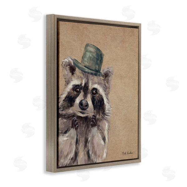 Stupell Industries Nidhi Wadhwa | Raccoon Wearing Top Hat Wall Art