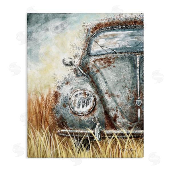 stupell industries Nidhi Wadhwa | Vintage Car Country Field Wall Art