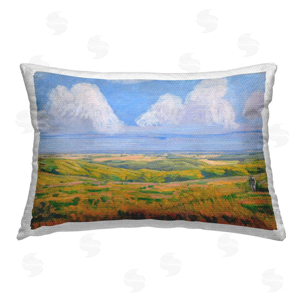 Stupell Industries Niels Larsen Stevns | Clouds Over Classic Country