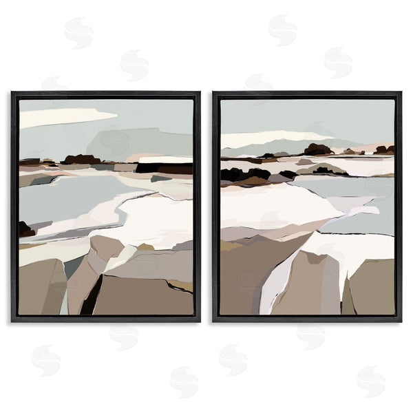 Stupell Industries Nikita Jariwala | Abstract Swedish Landscape Shapes Wall Art