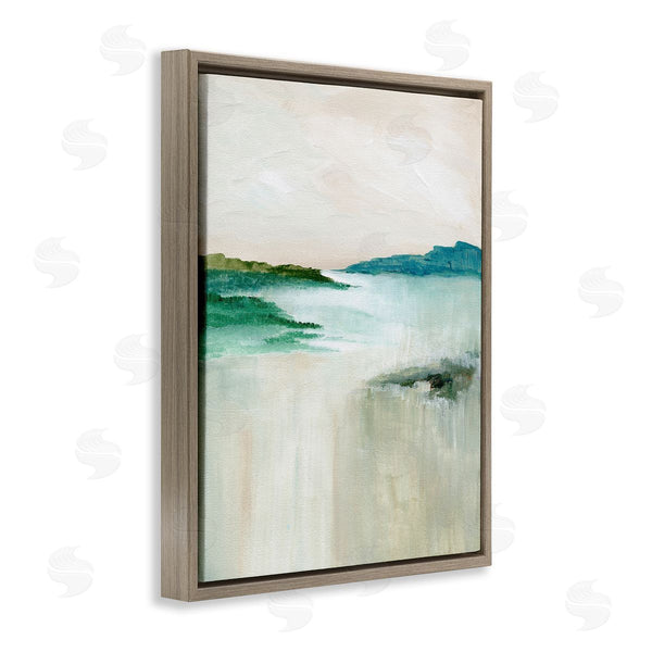Stupell Industries Nikita Jariwala | Blue Tone Misty Landscape