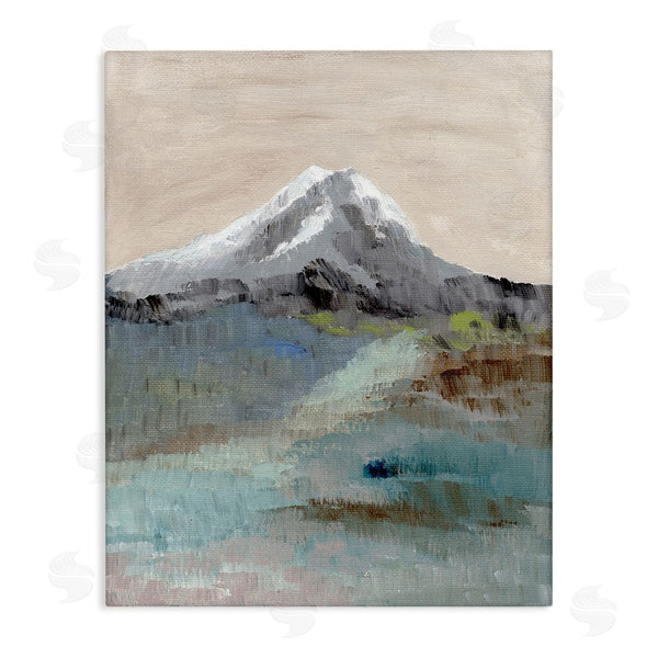 stupell industries Nikita Jariwala | Brushed Abstract Volcano Wall Art
