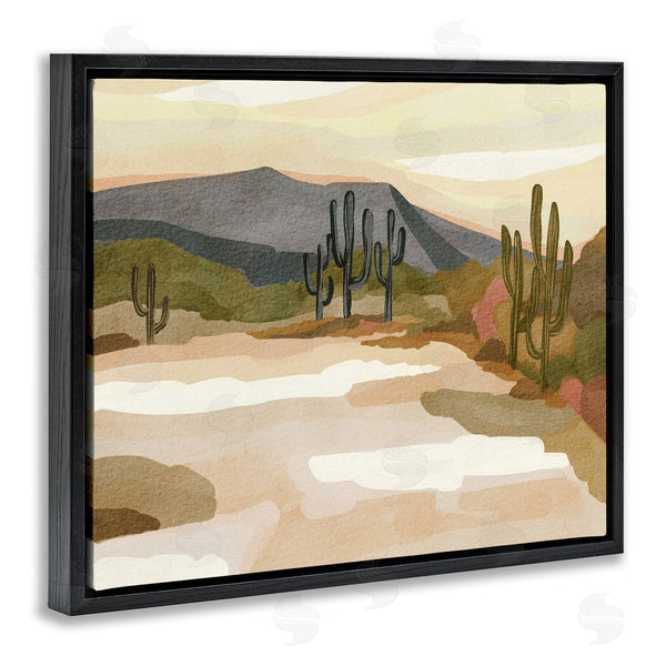 Stupell Industries Nikita Jariwala | Desert Cacti Canyon Scene