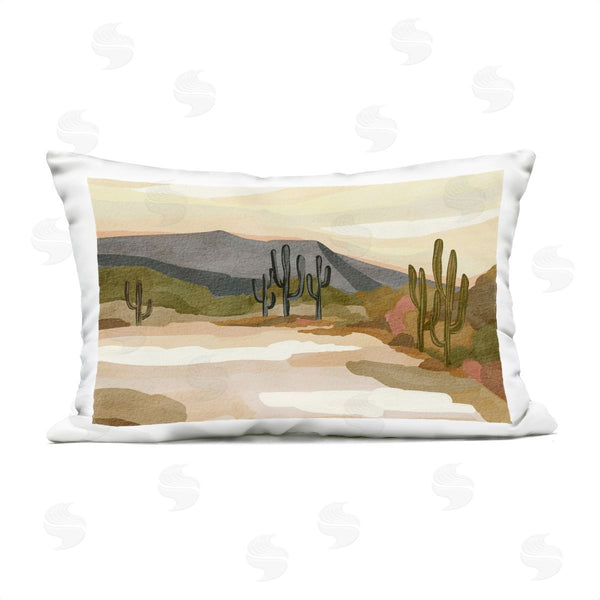 Stupell Industries Nikita Jariwala | Desert Cacti Canyon Scene Printed Throw Pillow