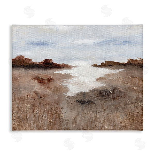 stupell industries Nikita Jariwala | Field with Arid Vegetation Wall Art