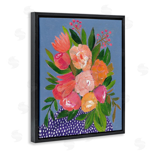 Stupell Industries Nikita Jariwala | Modern Speckled Flower Vase