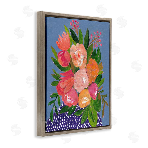 Stupell Industries Nikita Jariwala | Modern Speckled Flower Vase