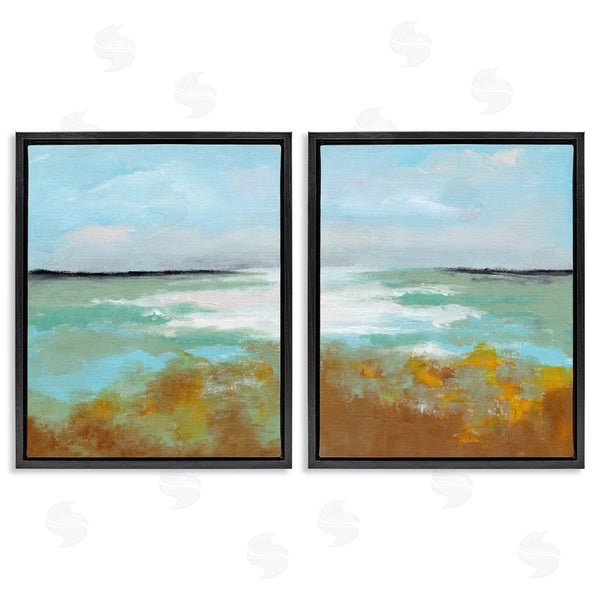 Stupell Industries Nikita Jariwala | Moss Abstract Grassy Landscape Wall Art