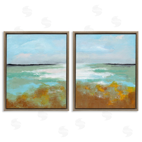 Stupell Industries Nikita Jariwala | Moss Abstract Grassy Landscape Wall Art