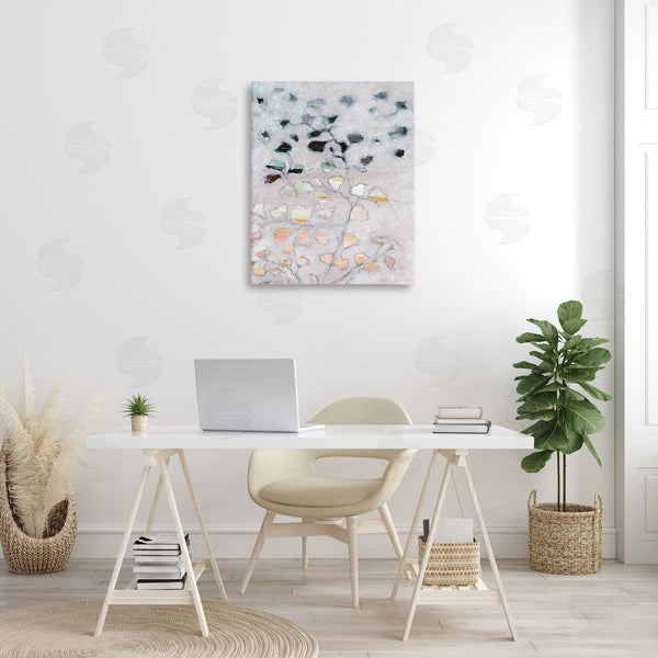 Stupell Industries Nikita Jariwala | Pastel Ombre Plant Leaves Wall Art