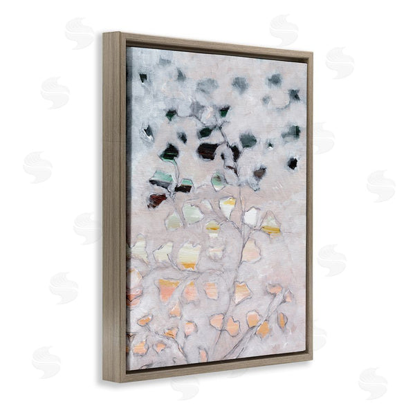 Stupell Industries Nikita Jariwala | Pastel Ombre Plant Leaves Wall Art