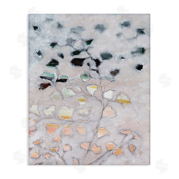 stupell industries Nikita Jariwala | Pastel Ombre Plant Leaves Wall Art