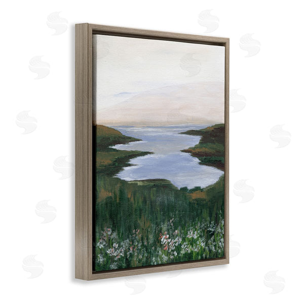 Stupell Industries Nikita Jariwala | Peaceful Greenery By Lake
