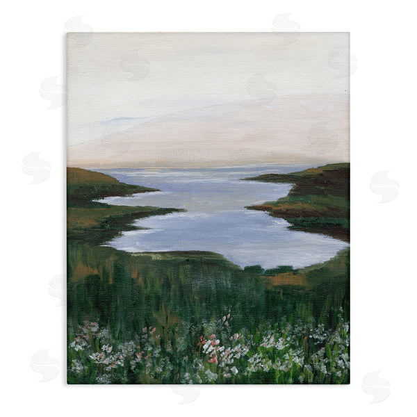 stupell industries Nikita Jariwala | Peaceful Greenery by Lake
