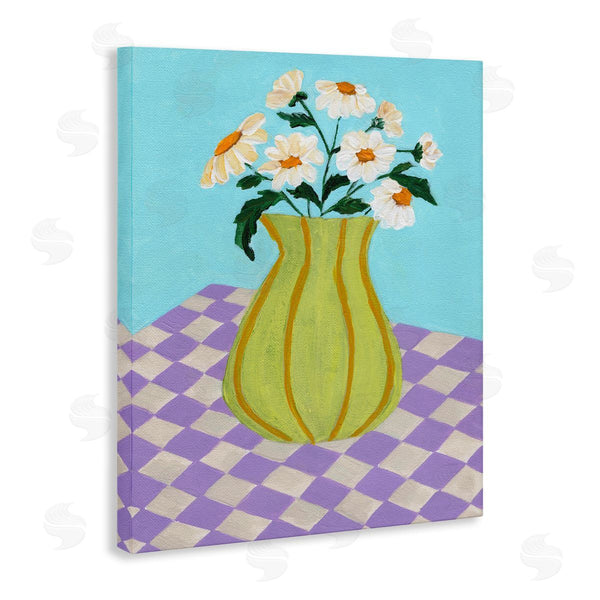 Stupell Industries Nikita Jariwala | Retro Checkers Vase