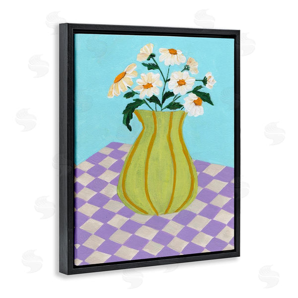 Stupell Industries Nikita Jariwala | Retro Checkers Vase