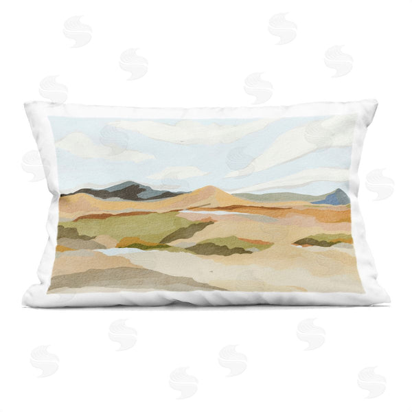 stupell industries Nikita Jariwala | Rocky Hill Landscape Printed Throw Pillow