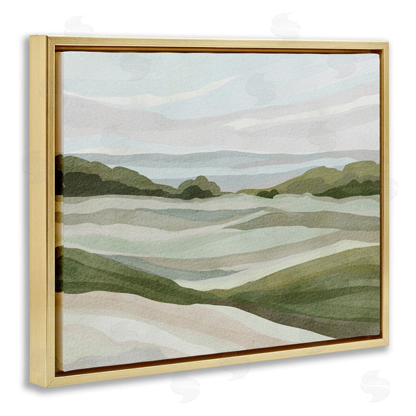 Stupell Industries Nikita Jariwala | Simple Rolling Green Hills