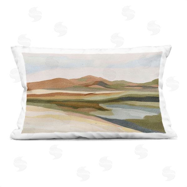 stupell industries Nikita Jariwala | Southwestern Land Scenery Printed Throw Pillow