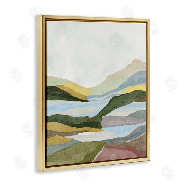 Stupell Industries Nikita Jariwala | Tranquil Hill Abstract View