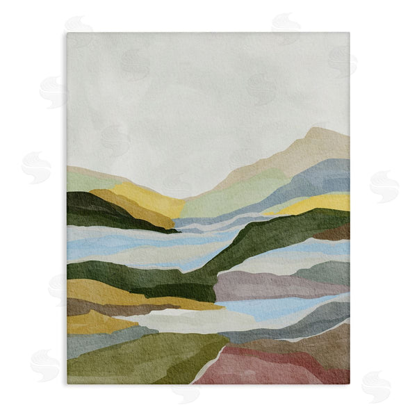 stupell industries Nikita Jariwala | Tranquil Hill Abstract View