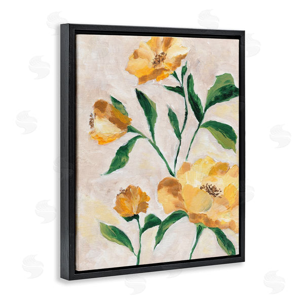 Stupell Industries Nikita Jariwala | Yellow Camellia Blossoms