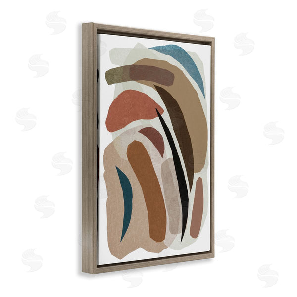Stupell Industries Nikki Galapon | Earthy Organic Collage