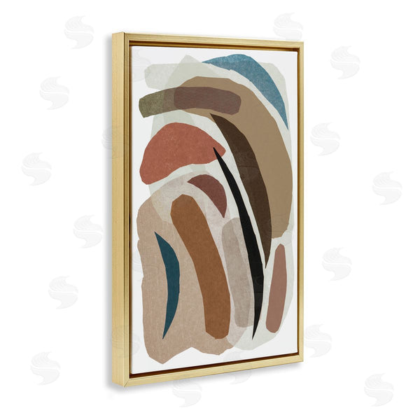 Stupell Industries Nikki Galapon | Earthy Organic Collage