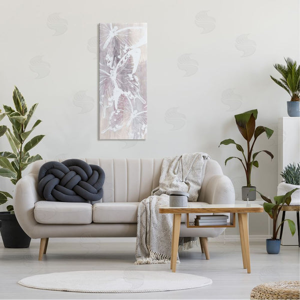 Stupell Industries Nina Blue | Abstract Overlapping Butterflies Wall Art