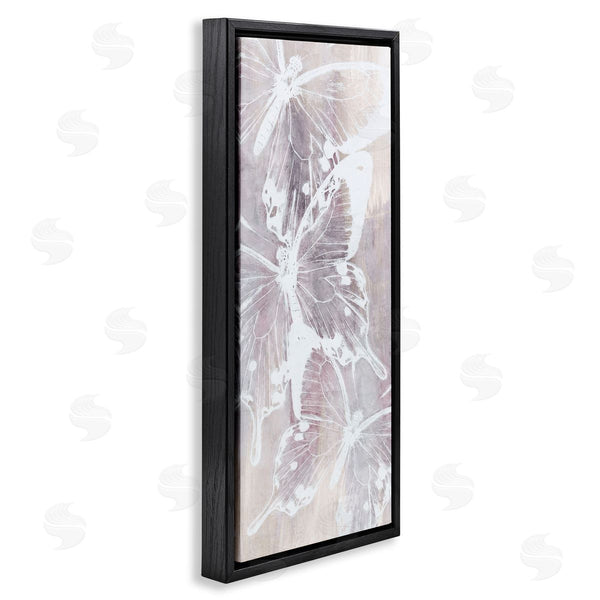 Stupell Industries Nina Blue | Abstract Overlapping Butterflies Wall Art