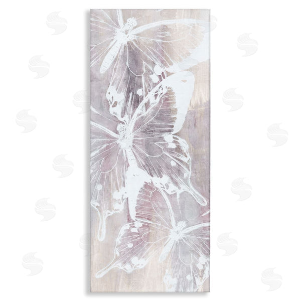 stupell industries Nina Blue | Abstract Overlapping Butterflies Wall Art