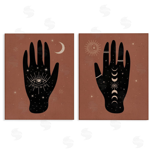 stupell industries Nina Blue | All Seeing Mystical Hands