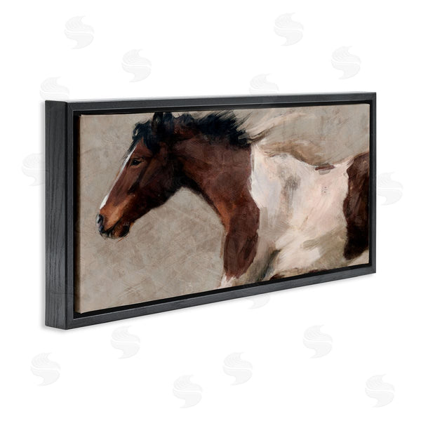 Stupell Industries Nina Blue | Dashing Brown Horse Wall Art