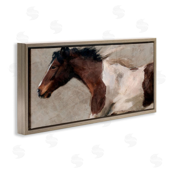 Stupell Industries Nina Blue | Dashing Brown Horse Wall Art