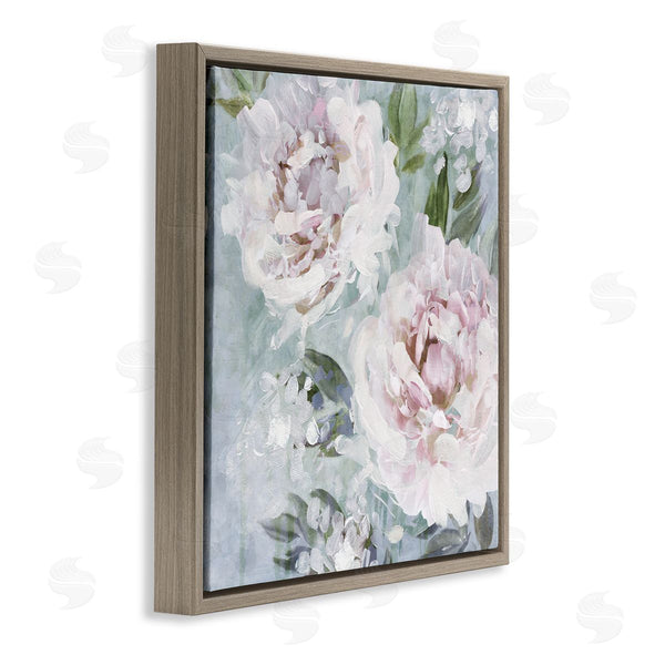 Stupell Industries Nina Blue | Delicate Pink Flowers Close Up Wall Art