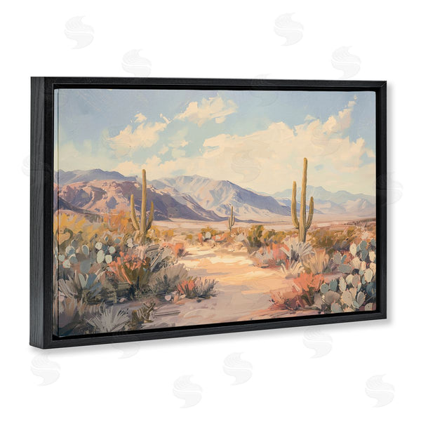 Stupell Industries Nina Blue | Desert Dreams Winding Path