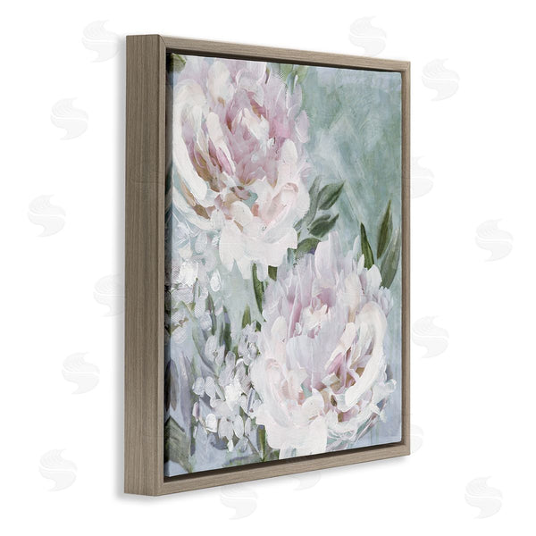 Stupell Industries Nina Blue | Fluffy Pink Peonies Floral Wall Art